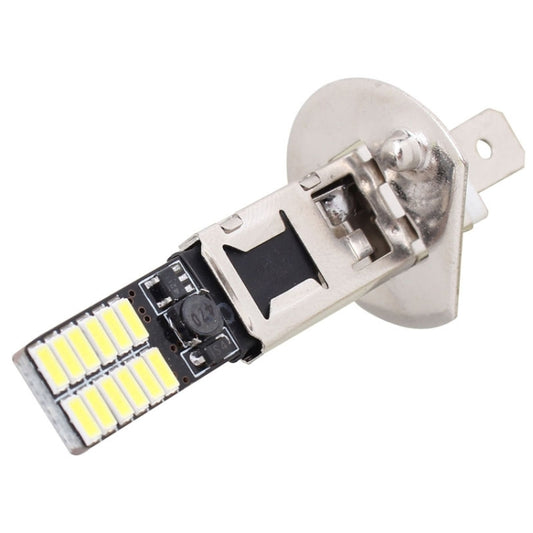 2 PCS H1 4.8W 720LM 6500K White Light 24 LED SMD 4014 Error-Free Canbus Car Clearance Lights Lamp, DC 12V by buy2fix