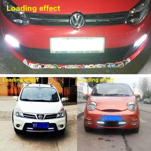 2 PCS 6W*2 DRL LED Blue Light Bar Car Light Source Waterproof Daytime Running Lights, DC 12V by buy2fix