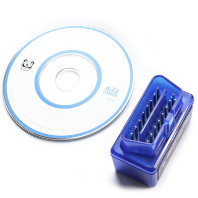 Super Mini ELM327 Bluetooth OBDII V2.1 Car Diagnostic Interface Tool, Support OBDII-ISO 9141-2, ISO 14230-4(KWP2000), CAN ISO-15765-4(Blue) by buy2fix