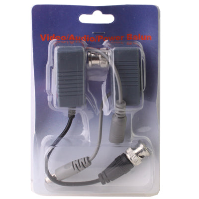 2 PCS CCTV Camera Video / Audio / Power Balun UTP Transceiver by buy2fix