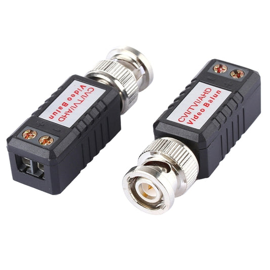 2 PCS HD 202E Enhanced Version Coaxial CVI/TVI/AHD 1CH Passive Transceiver Video Balun by buy2fix
