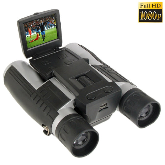 2.0 inch TFT LCD 5MP 12 x 32 Zoom Telescope Binocular Digital Camera(Black) by Zoom