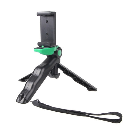 Portable Hand Grip / Mini Tripod Stand Steadicam Curve with Straight Clip for GoPro HERO 4 / 3 / 3+ / SJ4000 / SJ5000 / SJ6000 Sports DV / Digital Camera / iPhone , Galaxy and other Mobile Phone(Green) by buy2fix