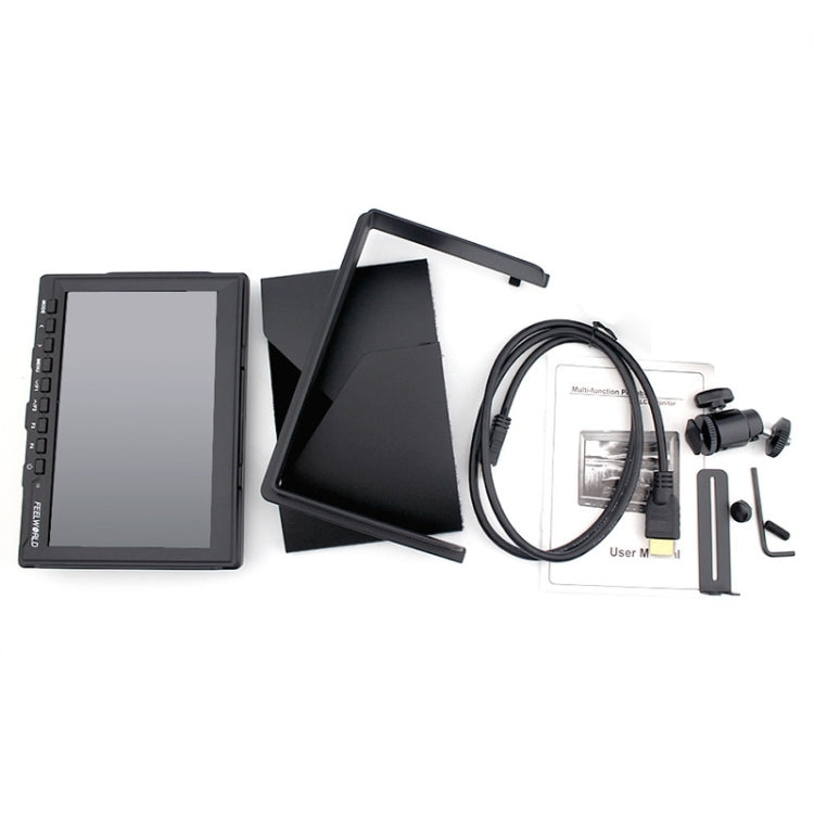 FEELWORLD FW-759 7 inch Slim Design 1280 x 800 Camera Field Monitor HDMI 1080P by FEELWORLD