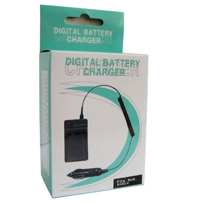 Digital Camera Battery Charger for NIKON EN-EL8(Black) by buy2fix