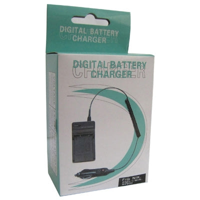 Digital Camera Battery Charger for NIKON ENEL1/ MIN-NP800(Black) by buy2fix