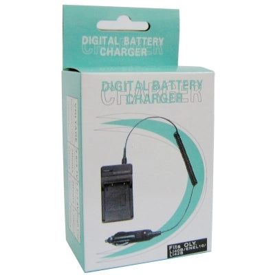Digital Camera Battery Charger for OLYMPUS Li40B/ ENEL10/ Li42B(Black) by buy2fix