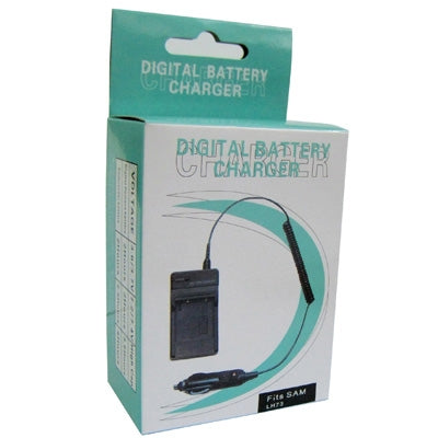 Digital Camera Battery Charger for Samsung LH73(Black) by buy2fix