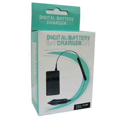 Digital Camera Battery Charger for Samsung SLB1437(Black) by buy2fix