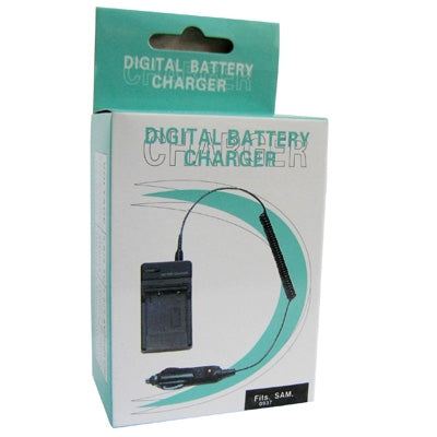 Digital Camera Battery Charger for Samsung SLB-0937(Black) by buy2fix