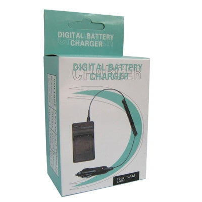 Digital Camera Battery Charger for Samsung SB-LH82(Black) by buy2fix