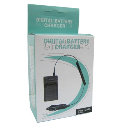 2 in 1 Digital Camera Battery Charger for Samsung P120A, P240A(Black) by buy2fix
