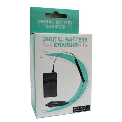 Digital Camera Battery Car Charger for KODAK K7001/ K7004(Black) by buy2fix