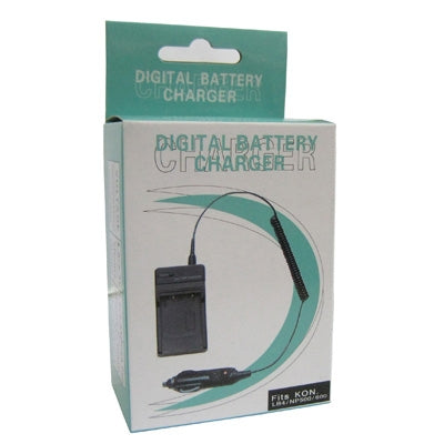 Digital Camera Battery Car Charger for KODAK LB4/ NP500/ NP600(Black) by buy2fix