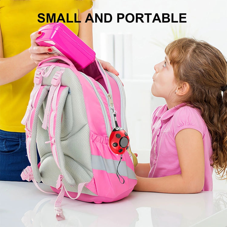 Ladybug Personal Alarm, Self-defense Defend Wolf, Mini Alarm for Girl and Kids(Red) by buy2fix