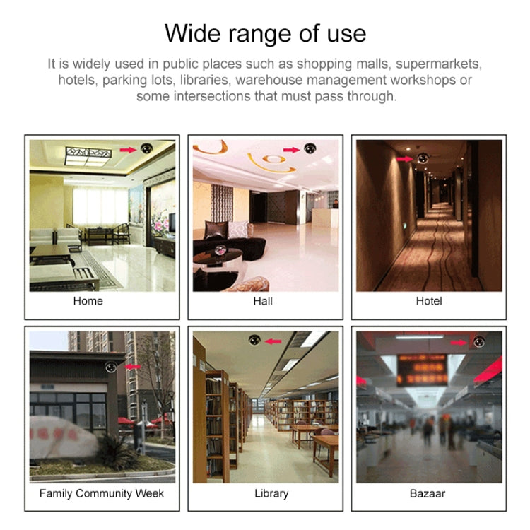 Realistic Looking Fake Dummy Motion Detection System Security Camera(Black) by buy2fix