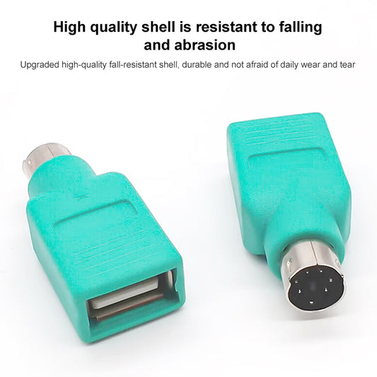 10 pcs USB Female to PS Male Convertor Plug by buy2fix