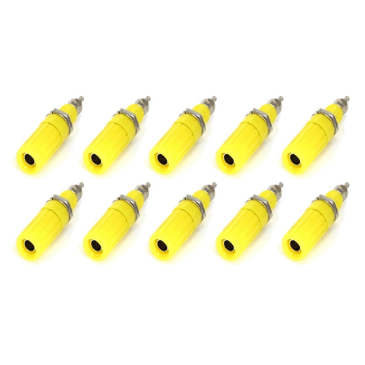 20 in 14mm DIY Binding Post Terminals, M3x45(Yellow) by buy2fix