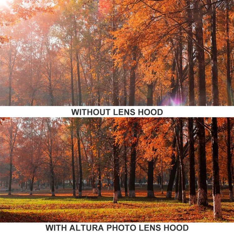 52mm Lens Hood for Cameras(Screw Mount)(Black) by buy2fix