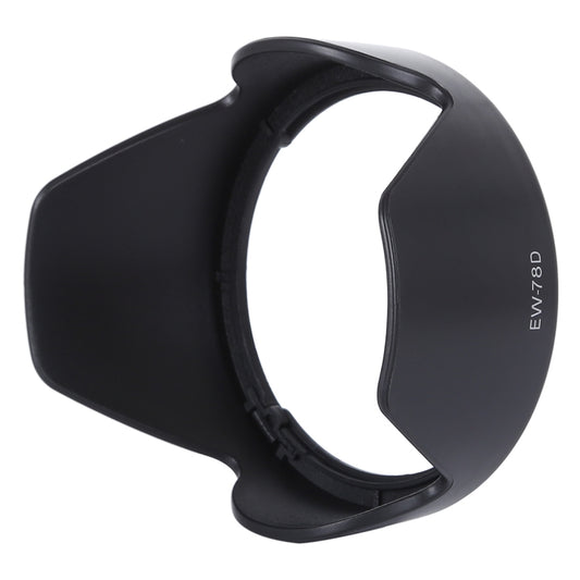 EW-78D Lens Hood Shade for Canon EF 28-200mm f/3.5-5.6 USM, EF 28-200mm f/3.5-5.6 IS Lens(Black) by buy2fix