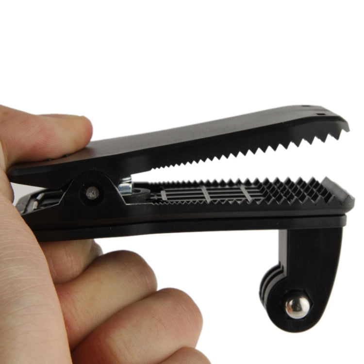 360 Degree Rotation Backpack Rec-Mounts Clip Clamp Mount for GoPro, Insta360, DJI and Other Action Cameras(Black) by buy2fix