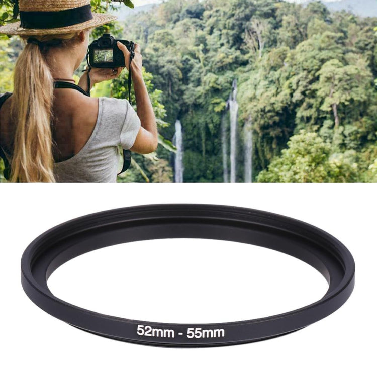 52mm-55mm Lens Stepping Ring(Black) by buy2fix