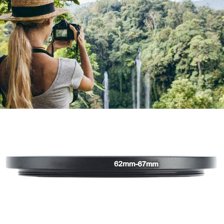 62mm-67mm Lens Stepping Ring(Black) by buy2fix