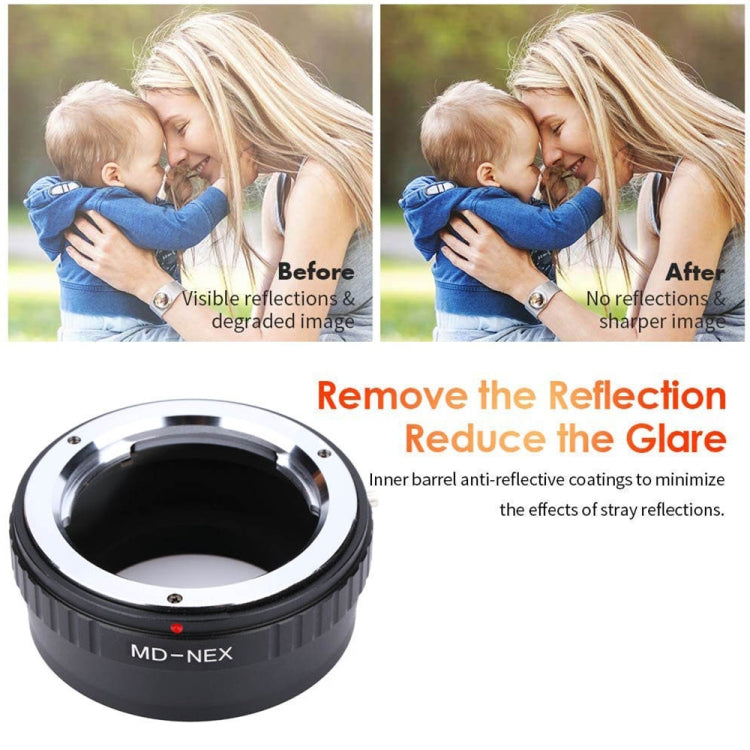 MD-Nex Lens Mount Stepping Ring(Black) by buy2fix