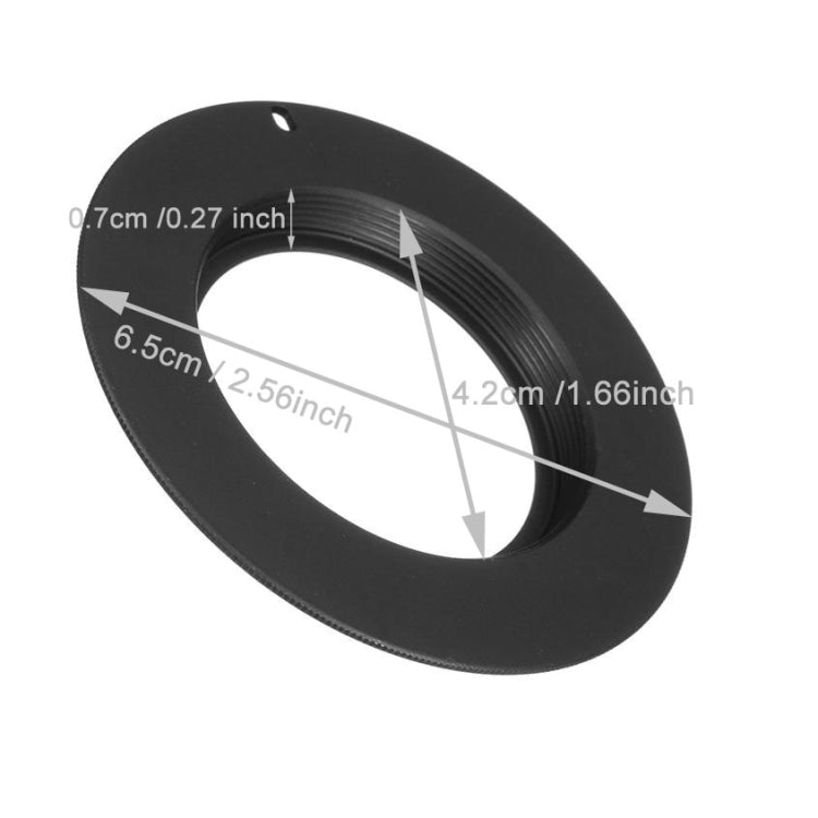 M42-EOS Lens Mount Stepping Ring(Black) by buy2fix