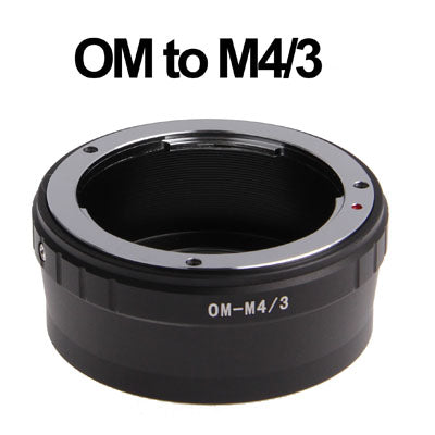 OM-M4/3 Lens Mount Stepping Ring(Black) by buy2fix