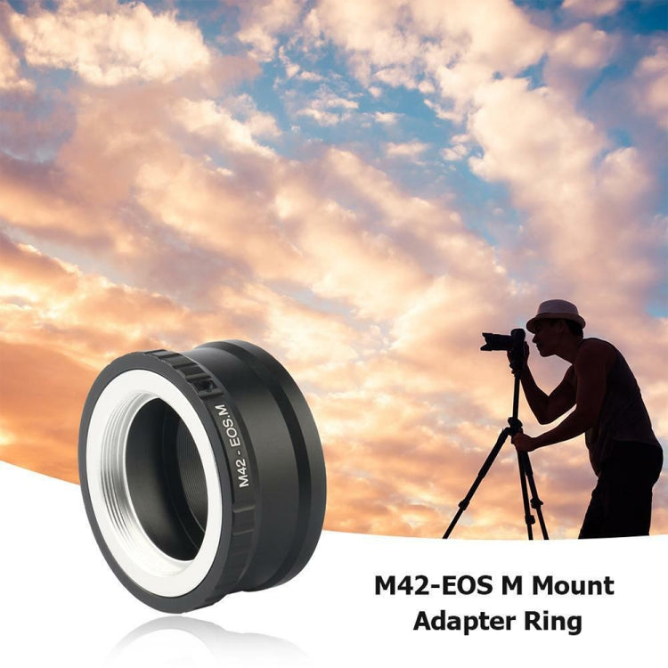 M42 Lens to EOS Lens Mount Stepping Ring(Black) by buy2fix