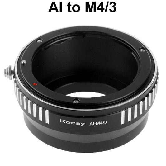 AI Lens to M4/3 Lens Mount Stepping Ring(Black) by buy2fix