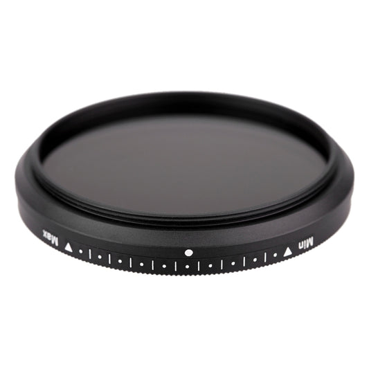 52mm ND Fader Neutral Density Adjustable Variable Filter ND 2 to ND 400 Filter(Black) by buy2fix