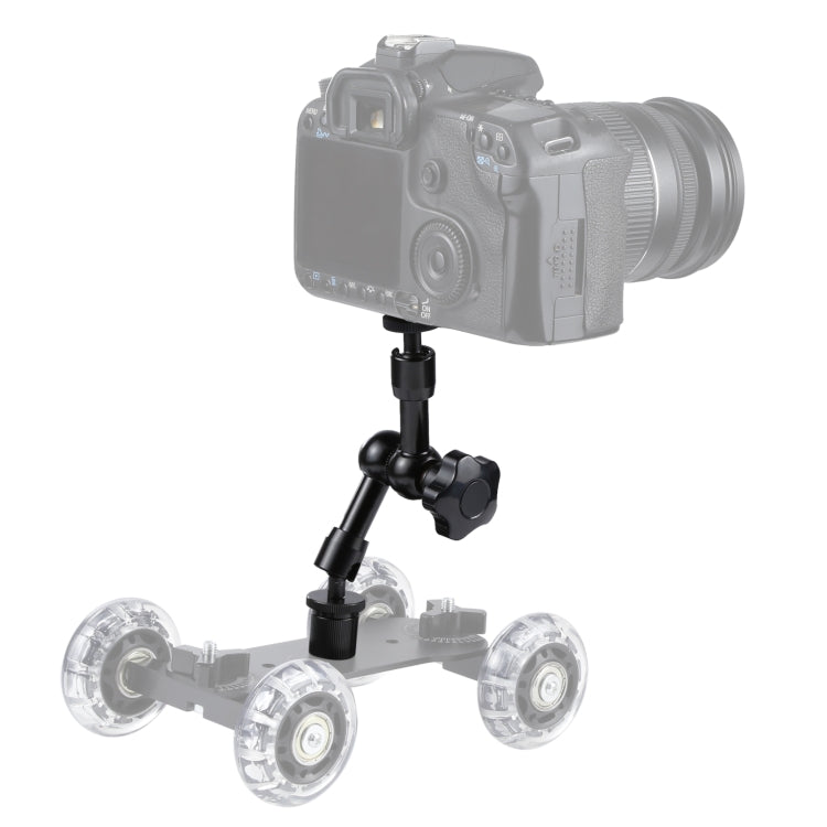 7 inch Articulating Magic Arm for DSLR Camera Flashlight / LED Light / LCD Monitor(Black) by buy2fix