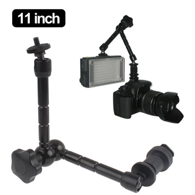 11 inch Articulating Magic Arm for LCD Field Monitor / DSLR Camera / Video lights(Black) by buy2fix