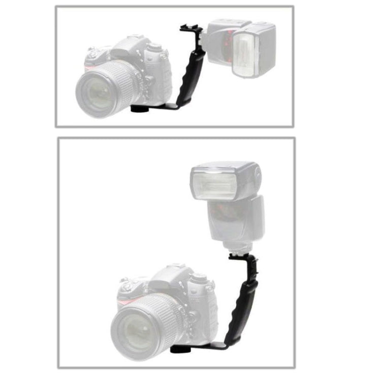 Universal Professional Flash Metal Bracket Mount for DSLR Digital Camera / Camera by buy2fix