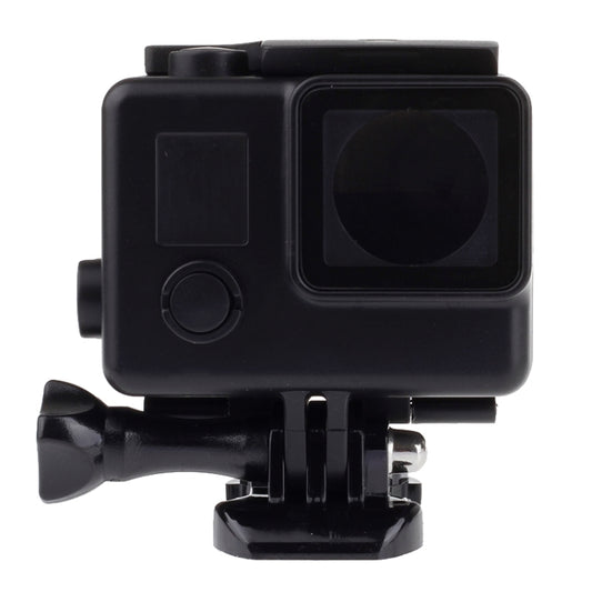 Black Edition Waterproof Housing Protective Case with Buckle Basic Mount for GoPro HERO4 /3+, Waterproof Depth: 10m(Black) by buy2fix