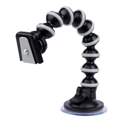 Steering Car Glass Suction Cup Mount for PULUZ Action Sports Cameras Jaws Flex Clamp Mount for GoPro Hero11 Black / HERO10 Black /9 Black /8 Black /7 /6 /5 /5 Session /4 Session /4 /3+ /3 /2 /1, DJI Osmo Action and Other Action Cameras - DJI & GoPro Accessories by buy2fix | Online Shopping UK | buy2fix