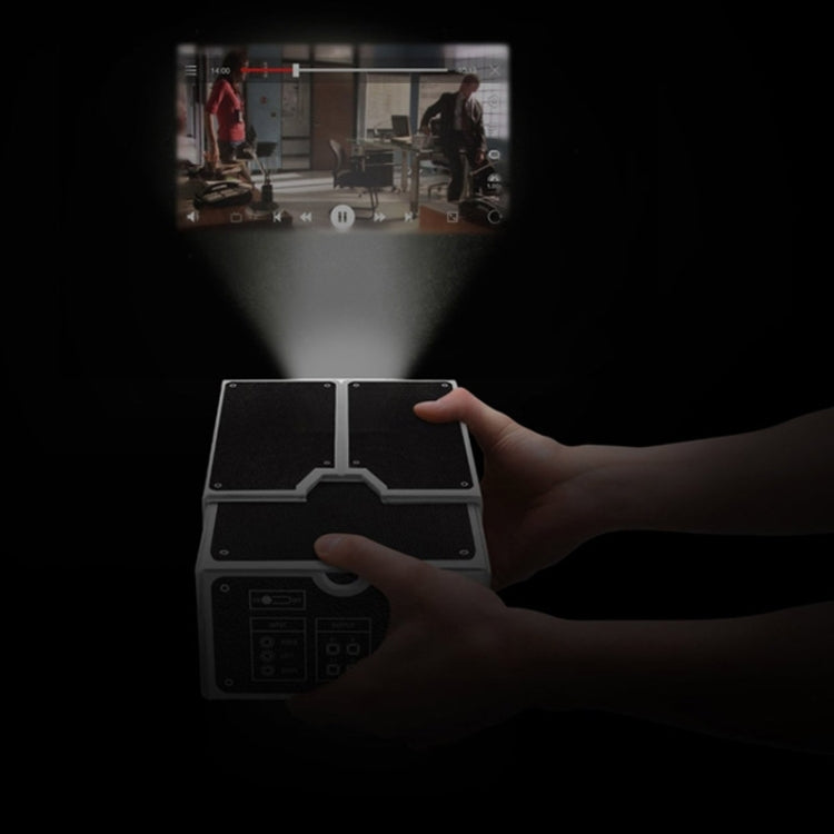 Cardboard Smartphone Projector 2.0 / DIY Mobile Phone Projector Portable Cinema by buy2fix
