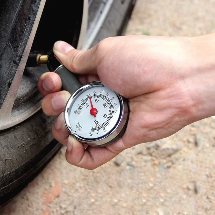 Tire Pressure Gauge for Car and Cycle tyre, Pressure Range: 0-60PSI by buy2fix