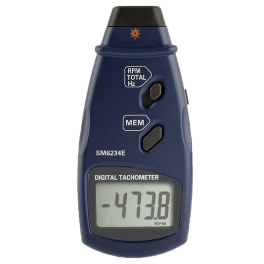 Digital Laser Photo Tachometer Non Contact RPM Tach (SM6234E) by buy2fix