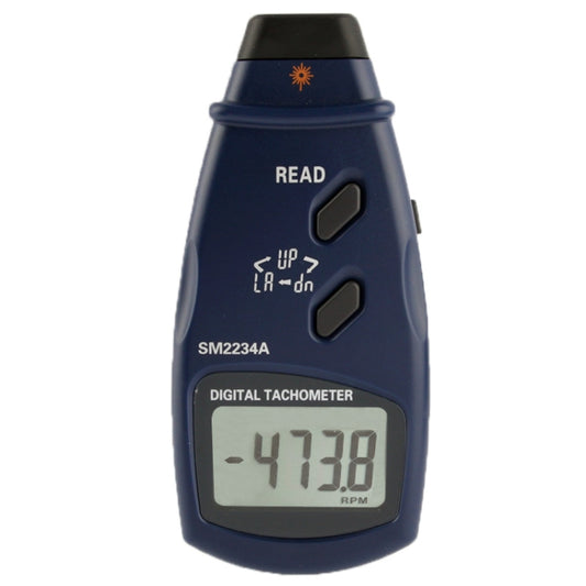 Digital Laser Photo Tachometer Non Contact RPM Tach (SM2234A) by buy2fix