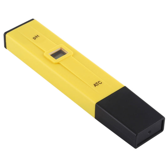 Pocket-sized PH Meter with ATC(Yellow) by buy2fix