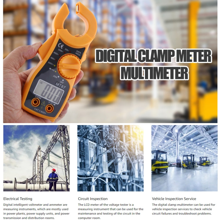 Digital Clamp Meter, MT87 by buy2fix