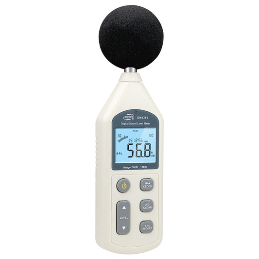 Digital Sound Level Meter with USB Port(Range: 30dB~130dB)(Beige) by buy2fix