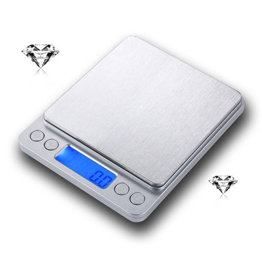 2000g x 0.1g Digital Electronic Balance Weight Scale(Silver) by buy2fix