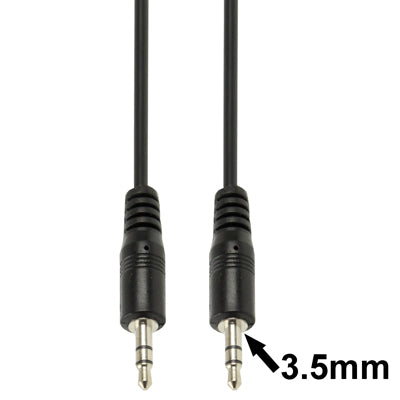 Aux cable , 3.5mm Male Mini Plug Stereo Audio Cable, Length: 1.5m by buy2fix