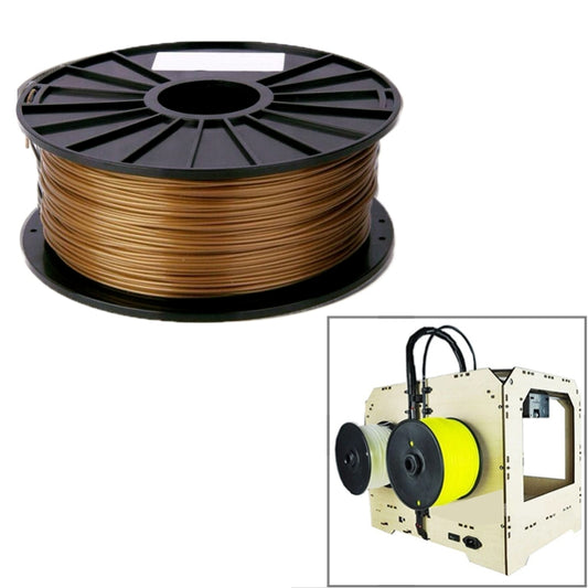 PLA 1.75 mm 3D Printer Filaments(Gold) by buy2fix