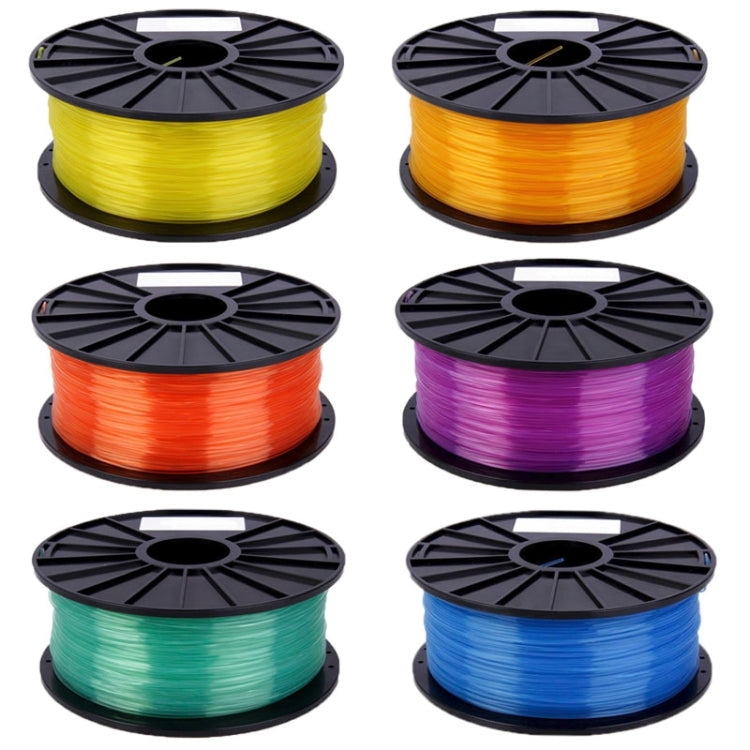 PLA 1.75 mm Transparent 3D Printer Filaments(Green) by buy2fix