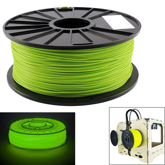 ABS 3.0 mm Luminous 3D Printer Filaments, about 135m(Green) by buy2fix